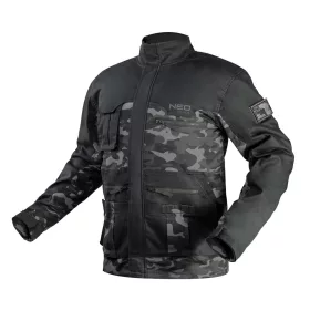  Terepmintás munkavédelmi kabát CAMO Urban, 60% pamut, 37% poliészter, 3% elasztán, L