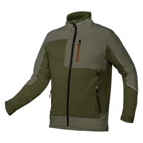 Softshell munkavédelmi kabát, Outdoor, zöld, XL