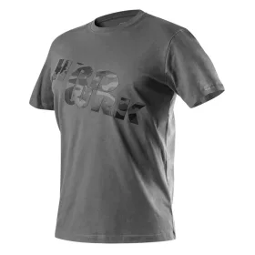   Munkavédelmi póló, feliratos, szürke, CAMO, 100% pamut, 180g/m2, L