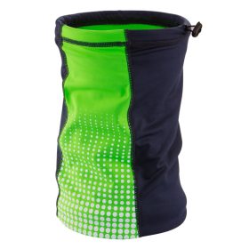   Kötött csősál, fényvisszaverő betétekkel, szélálló, nyakvédő, arcvédő