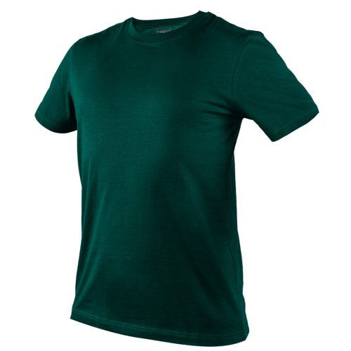 Munkavédelmi póló, zöld, 100% pamut, 180g/m2, M