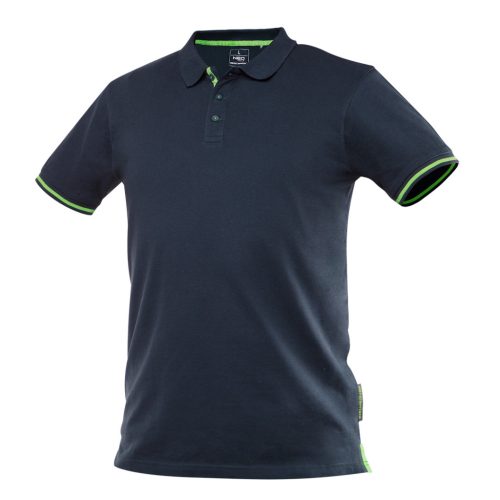 Munkavédelmi póló, galléros, Motosynteza, pique, 100% pamut, 195g/m2, XXL