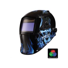 IWELD FANTOM 4.6 Automata hegesztő fejpajzs (kék-koponya)