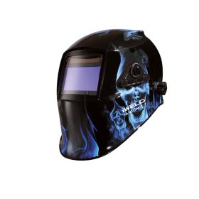 IWELD FANTOM 4.6 Automata hegesztő fejpajzs (kék-koponya)