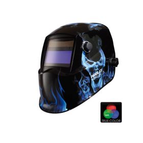 IWELD NORED EYE 3 Automata hegesztő fejpajzs (kék-koponya)