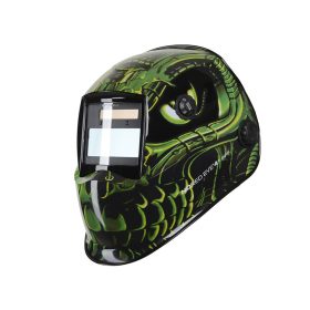   IWELD NORED EYE 4+ digital Automata hegesztő fejpajzs (zöld-koponya)