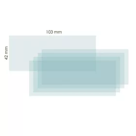 IWELD NORED EYE belső védőplexi 102x42mm