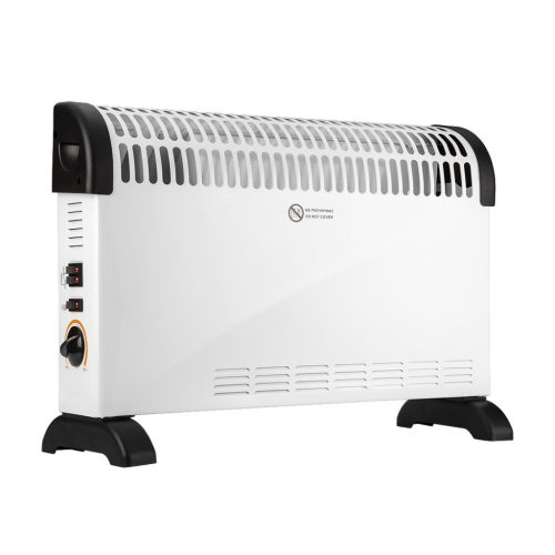 Elektromos konvektor, 3 fokozatú, 750/1250/2000W ventilátorral