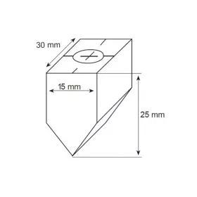 POLICLEAN Carbon tisztítófej (60° M10 furattal 1026 AK)