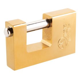 Lakat 90mm réz tömb 2 kulccsal bliszteres