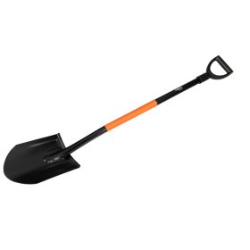   Ásólapát, hegyes, fém nyél, műanyag markolat, min. rendelés: 2db