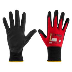   Munkakesztyű ultraflex, nylon-spandex, polimetilnitril (hab) bevonattal, 4131x, 10"