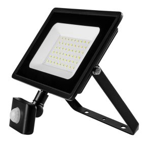 Reflektor mozgásérzékelős, 230v/50W 4000lum smd LED
