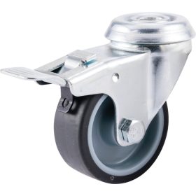   Atlas Workholders - BOLYGÓ TÍPUS CSAPSZEGFURATTAL ÉS FÉKKEL 50MM GUMIABRONCS