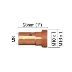 550A-os hegesztőpisztolyhoz közdarab M8X25mm (5db/cs)