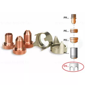 Plazmavágó A80-A81 távtartó 4 körmös