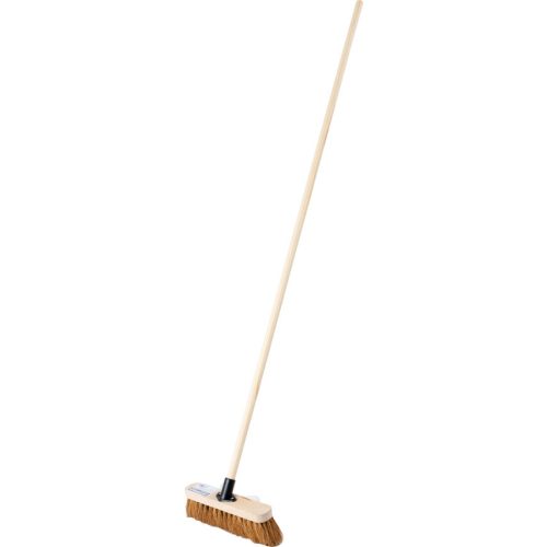 Cotswold - 12" KÓKUSZ SEPRŰ 60" FA NYÉLLEL