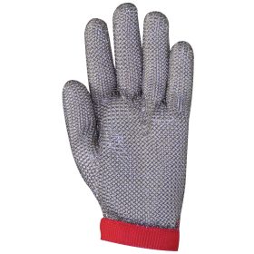   LÁNCKESZTYŰ FÉMGYŰRŰS ÖTUJJAS VÉDŐKESZTYŰ (B) FEHÉR_S