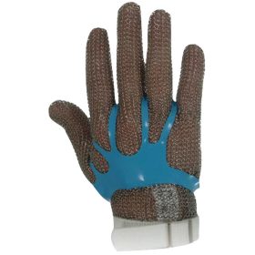   LÁNCKESZTYŰ FÉMGYŰRŰS ÖTUJJAS VÉDŐKESZTYŰ (E) NARANCS_XL