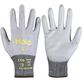   Halo - VÁGÁSÁLLÓ (D SZINT), A TENYÉRRÉSZEN PU-BEVONATOS KESZTYŰ 11