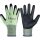 Halo - NITRILBORÍTÁSÚ HABSZIVACS KESZTYŰ CUT 5  ZÖLD SZ.11