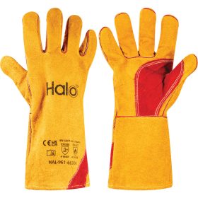   Halo - NAGY TEHERBÍRÁSÚ, KEVLAR VARRÁSÚ HEGESZTŐKESZTYŰ