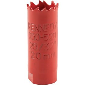   Kennedy - 20MM (25/32") VÁLTOTT FOGOSZTÁSÚ BIMETÁL LYUKFŰRÉSZ