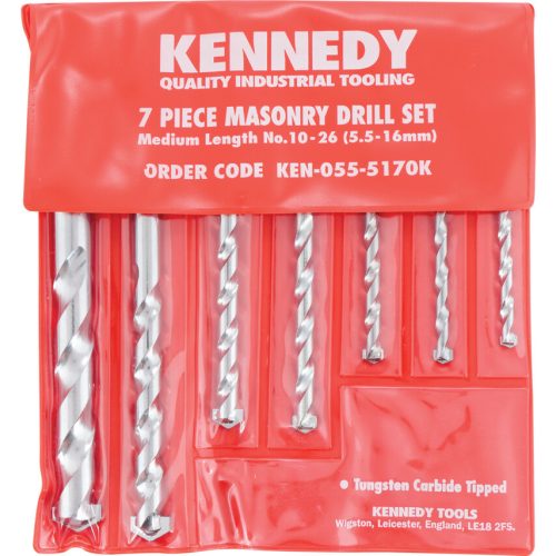Kennedy - NO.10-26 7 DB-OS KŐZETFÚRÓ KÉSZLET