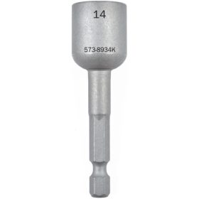   Kennedy - 14MMX65MM MÁGNESES HATLAPÚ CSAVAROZÓFEJ 1/4" DR