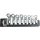 Kennedy - 13-24MM DÖNTHETŐ VÉGCSATLAKOZÓS CSAVARKULCSFEJEK SET 1/2" S/D 8-PCE