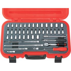  Kennedy - METRIKUS/AF DUGÓKULCS KÉSZLET 1/4" MEGHAJTÓVAL 46 DB-OS