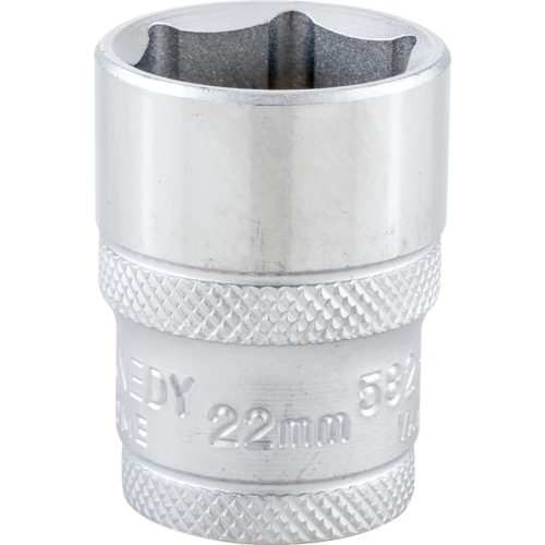 22mm hatszögű dugókulcs 1/2" meghajtóval