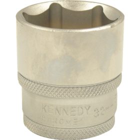 Kennedy - 32MM HATSZÖGŰ DUGÓKULCS 1/2" MEGHAJTÓVAL