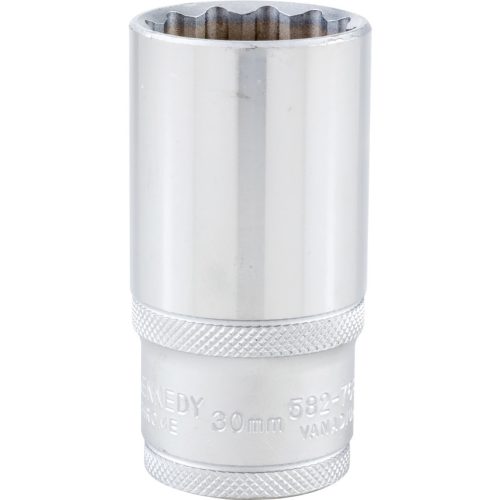 30mm hosszú dugókulcs 1/2" meghajtóval
