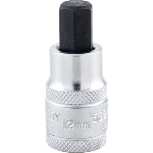 12mm x 55mm hatszögű feltűzhető csavarbehajtó 1/2" meghajtóval