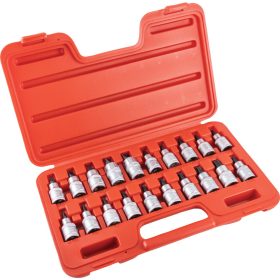   Kennedy - FELTŰZHETŐ CSAVARBEHAJTÓ KÉSZLET 1/2" MEGHAJTÓVAL 20 DB-OS