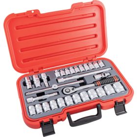   Kennedy - METRIKUS HATSZÖGŰ DUGÓKULCS KÉSZLET 1/2" MEGHAJTÓVAL (30 DB-OS)