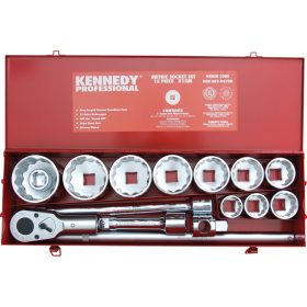   Kennedy - METRIKUS DUGÓKULCS KÉSZLET 1" MEGHAJTÓVAL (15 DB-OS)