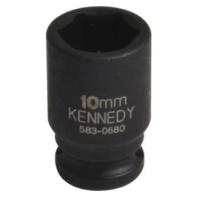 Kennedy - 10MM ERŐSÍTETT DUGÓKULCS 1/4" MEGHAJTÓVAL