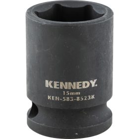 Kennedy - 15MM ERŐSÍTETT DUGÓKULCS 3/8" MEGHAJTÓVAL