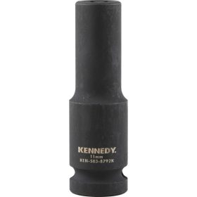   Kennedy - 11MM HOSSZÚ ERŐSÍTETT DUGÓKULCS 1/2" MEGHAJTÓVAL