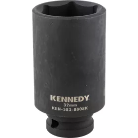   Kennedy - 32MM HOSSZÚ ERŐSÍTETT DUGÓKULCS 1/2" MEGHAJTÓVAL