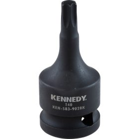   Kennedy - T40 TORX FELTŰZHETŐ ERŐSÍTETT CSAVARBEHAJTÓ 1/2" MEGHAJTÓVAL.