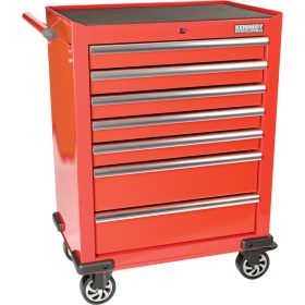   Kennedy - 7 FIÓKOS, EXTRA NAGY, GÖRGŐS SZERSZÁMOSSZEKRÉNY