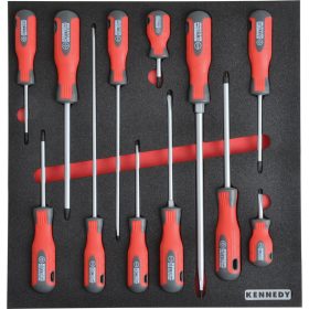   Kennedy Pro - 12 RÉSZES CSAVARHÚZÓKÉSZLET SZIVACSBAN M1832