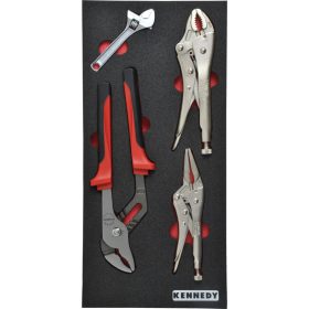   Kennedy - 4 RÉSZES ÖNZÁRÓ FOGÓ ÉS FOGÓ KÉSZLET SZIVACSBAN M1832