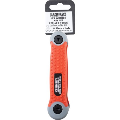 5/64"-1/4" hatszögkulcs készlet pro-torq zsebkés típusú 9 db-os