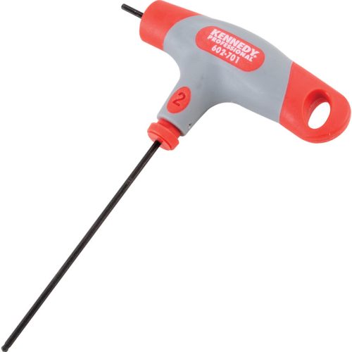 2.0mm t-nyelű gömbvégű hatszögkulcs