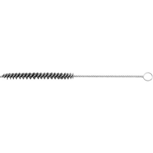3/8"10mm acél csőkefe csavart drót nyéllel