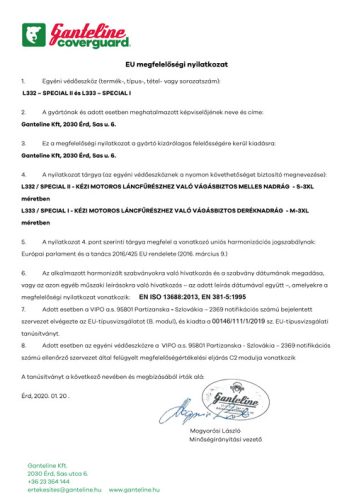 VÁGÁSBIZTOS DERÉKNADRÁG_M